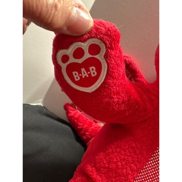 Great Wolf Lodge Red Plush Dragon Stuffed Animal With Sparkly Wings By B-A-B 15" - Picture 2 of 9